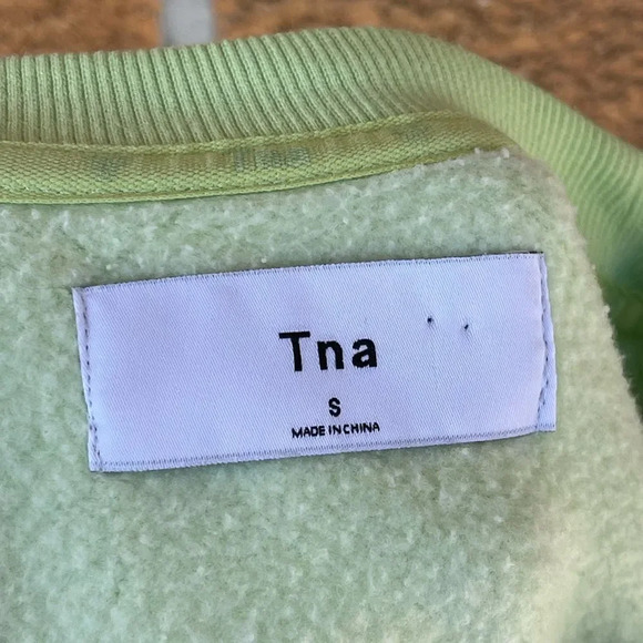 Tna Cozy Fleece Perfect Shrunken Sweatshirt small - Picture 9 of 12